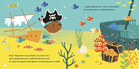 Deviens le héros avec Hippocrate le pirate (Ed. Auzou)