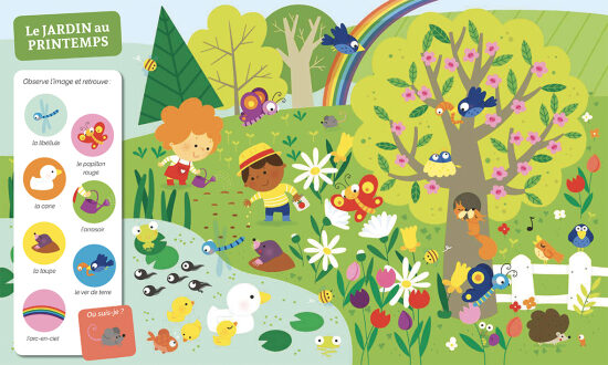 Cherche et trouve des tout-petits - Les saisons (Ed. Auzou)
