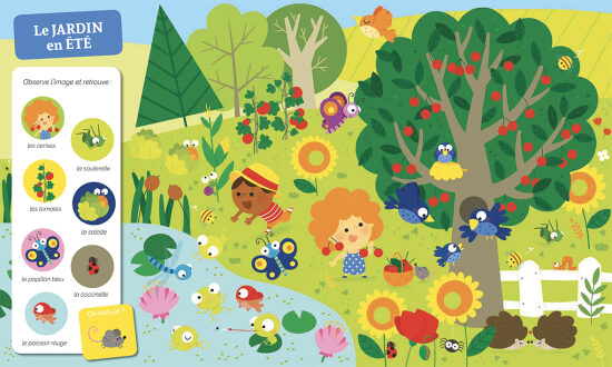 Cherche et trouve des tout-petits - Les saisons (Ed. Auzou)