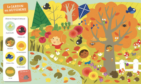 Cherche et trouve des tout-petits - Les saisons (Ed. Auzou)