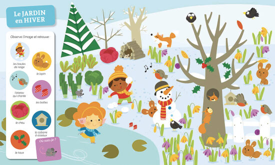 Cherche et trouve des tout-petits - Les saisons (Ed. Auzou)