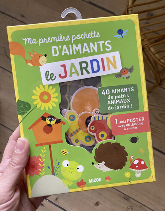 Ma première pochette d'aimants - Le jardin (Ed. Auzou)