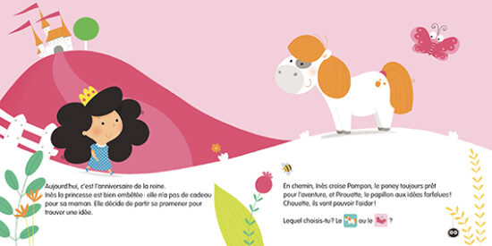 Deviens le héros avec Inès la princesse (Ed. Auzou)