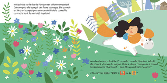 Deviens le héros avec Inès la princesse (Ed. Auzou)